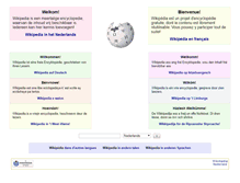 Tablet Screenshot of fr.wikipedia.be