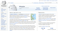 Desktop Screenshot of fr.wikipedia.org