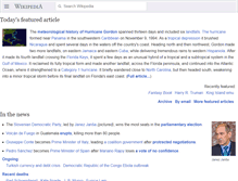 Tablet Screenshot of en.m.wikipedia.org