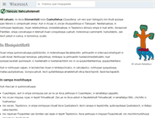 Tablet Screenshot of nah.wikipedia.org