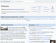 Tablet Screenshot of lb.wikipedia.org