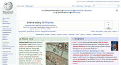 Desktop Screenshot of ms.wikipedia.org