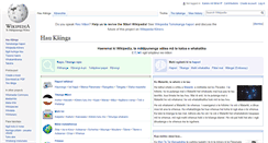 Desktop Screenshot of mi.wikipedia.org
