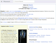 Tablet Screenshot of li.wikipedia.org