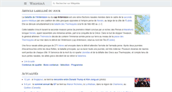 Desktop Screenshot of fr.m.wikipedia.org