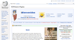Desktop Screenshot of cbk-zam.wikipedia.org