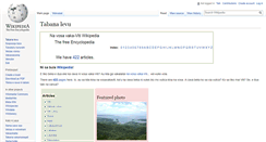 Desktop Screenshot of fj.wikipedia.org