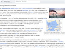 Tablet Screenshot of hu.wikipedia.org