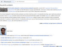 Tablet Screenshot of fi.wikipedia.org