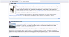 Desktop Screenshot of da.m.wikipedia.org