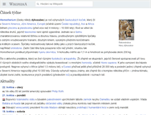 Tablet Screenshot of cs.wikipedia.org