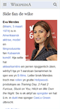 Mobile Screenshot of fy.wikipedia.org