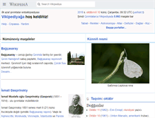 Tablet Screenshot of crh.wikipedia.org