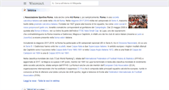 Desktop Screenshot of it.m.wikipedia.org