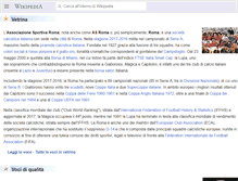 Tablet Screenshot of it.m.wikipedia.org