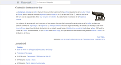 Desktop Screenshot of es.m.wikipedia.org